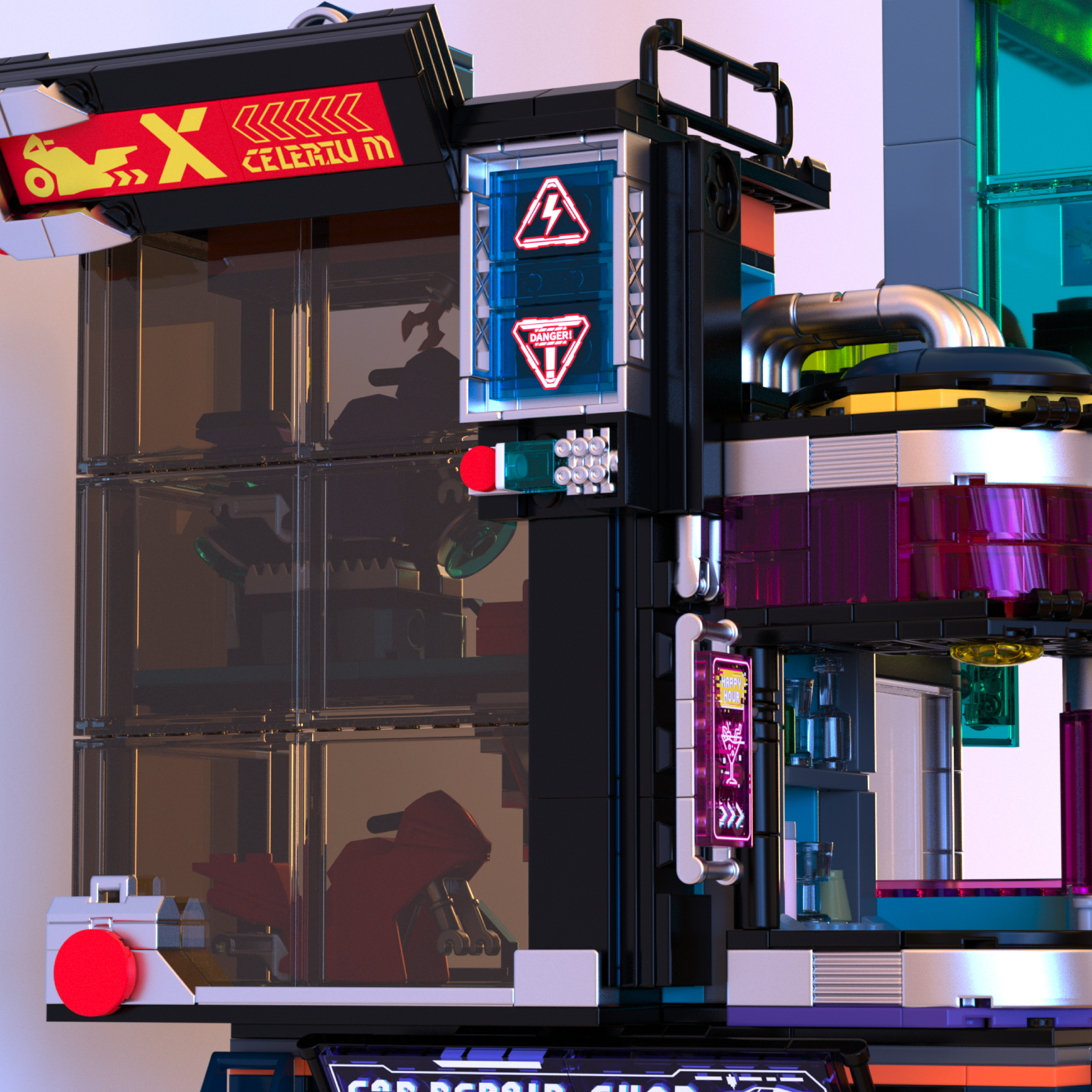 Iambrick 40104 Cyber Repair City - YWOBB