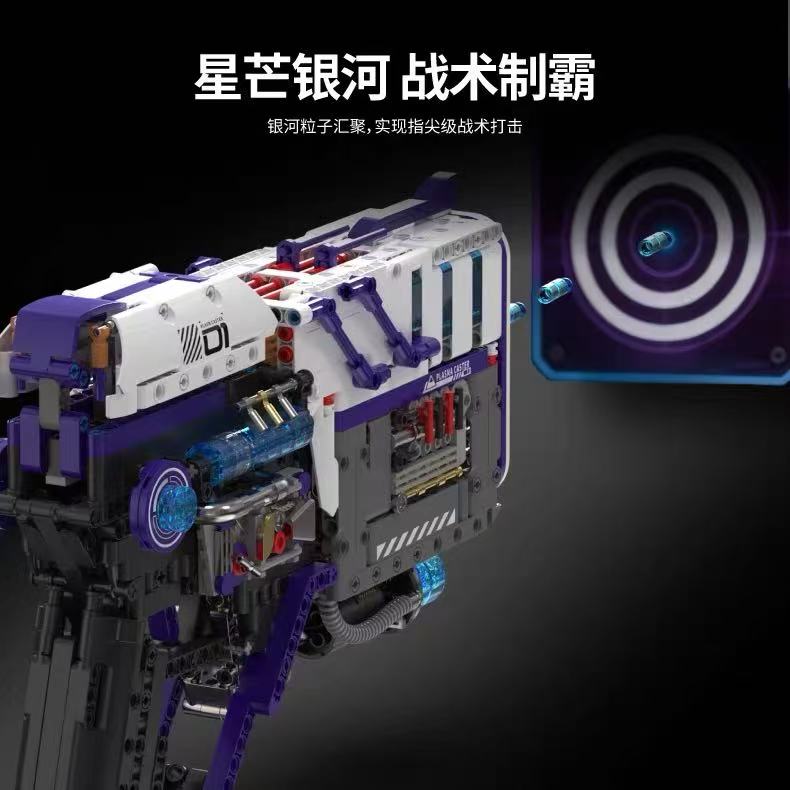 HUIYOYOYI H3001 Sci-Fi Trendy Toy Series Star Galaxy Pistol - YWOBB