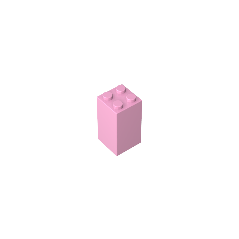 GOBRICKS GDS-867 Brick 2 x 2 x 3 - YWOBB
