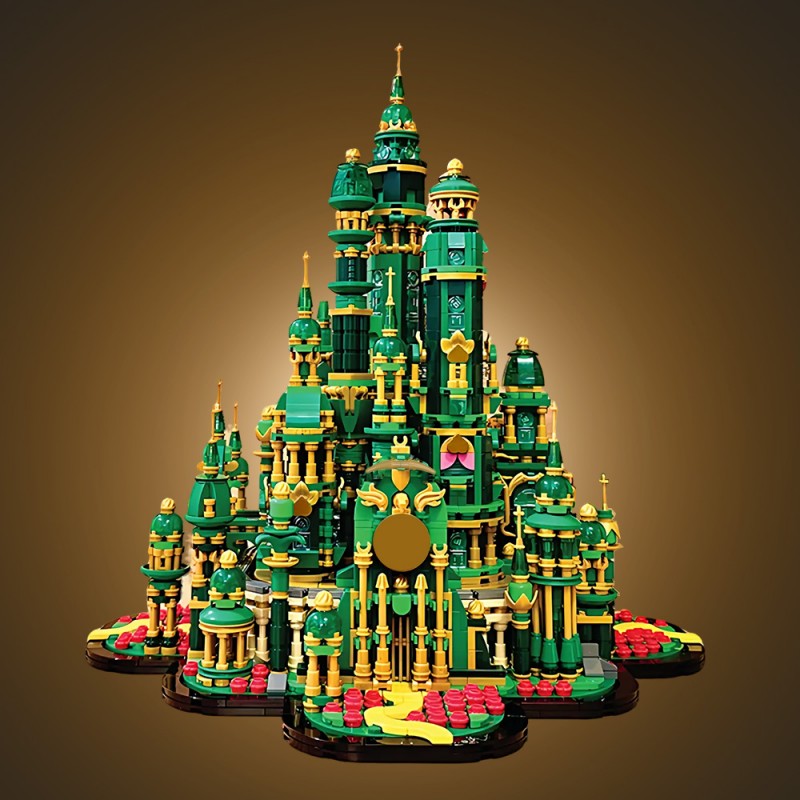 GOBRICKS MOC 241626 Emerald City Wizard's Palace - YWOBB