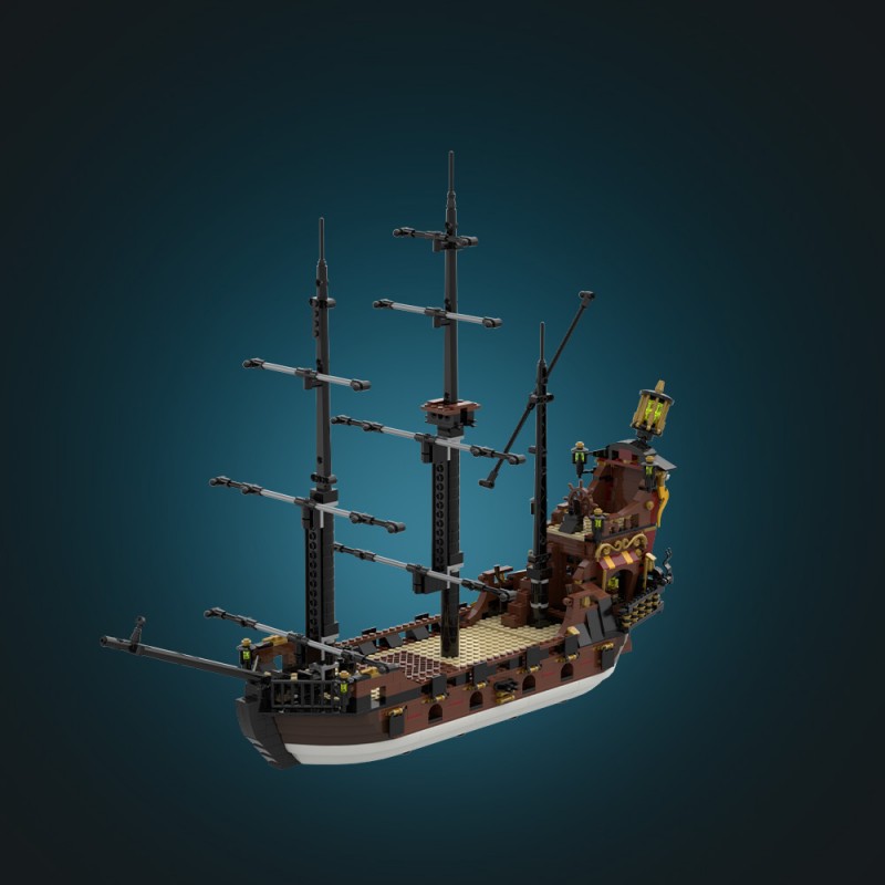 GOBRICKS MOC A2746 Jolly Roger´s Revenge - YWOBB