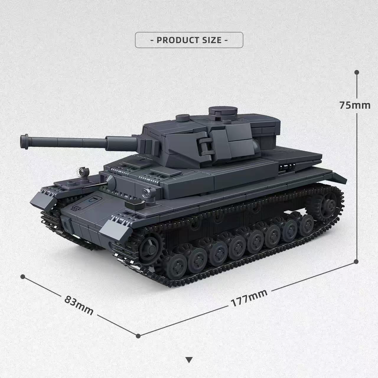 QuanGuan 300036 PANZER IV TANKS - YWOBB