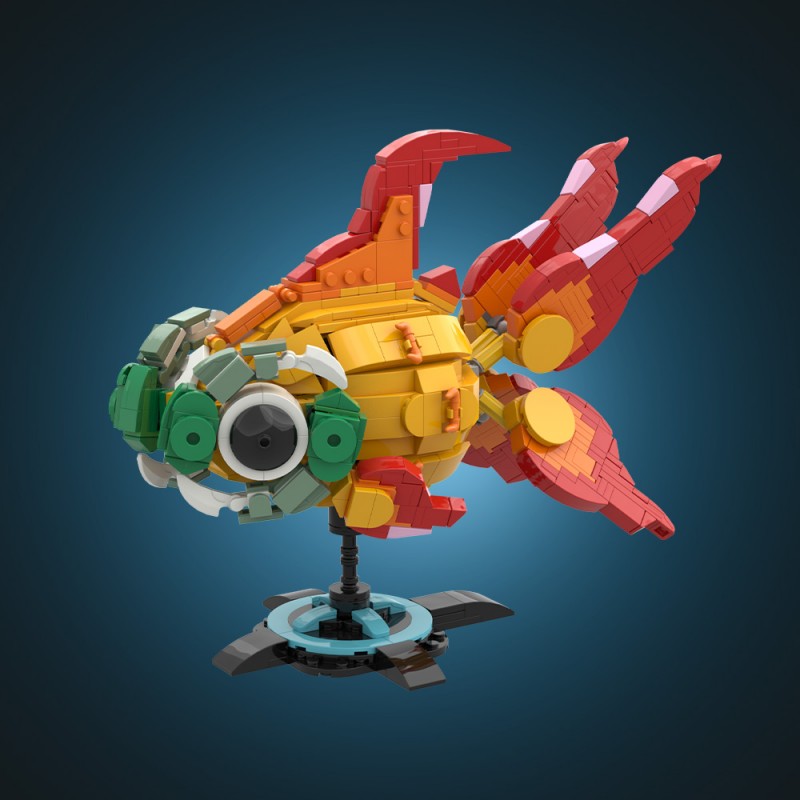 GOBRICKS MOC 244865 Pokeman Chi-Yu - YWOBB