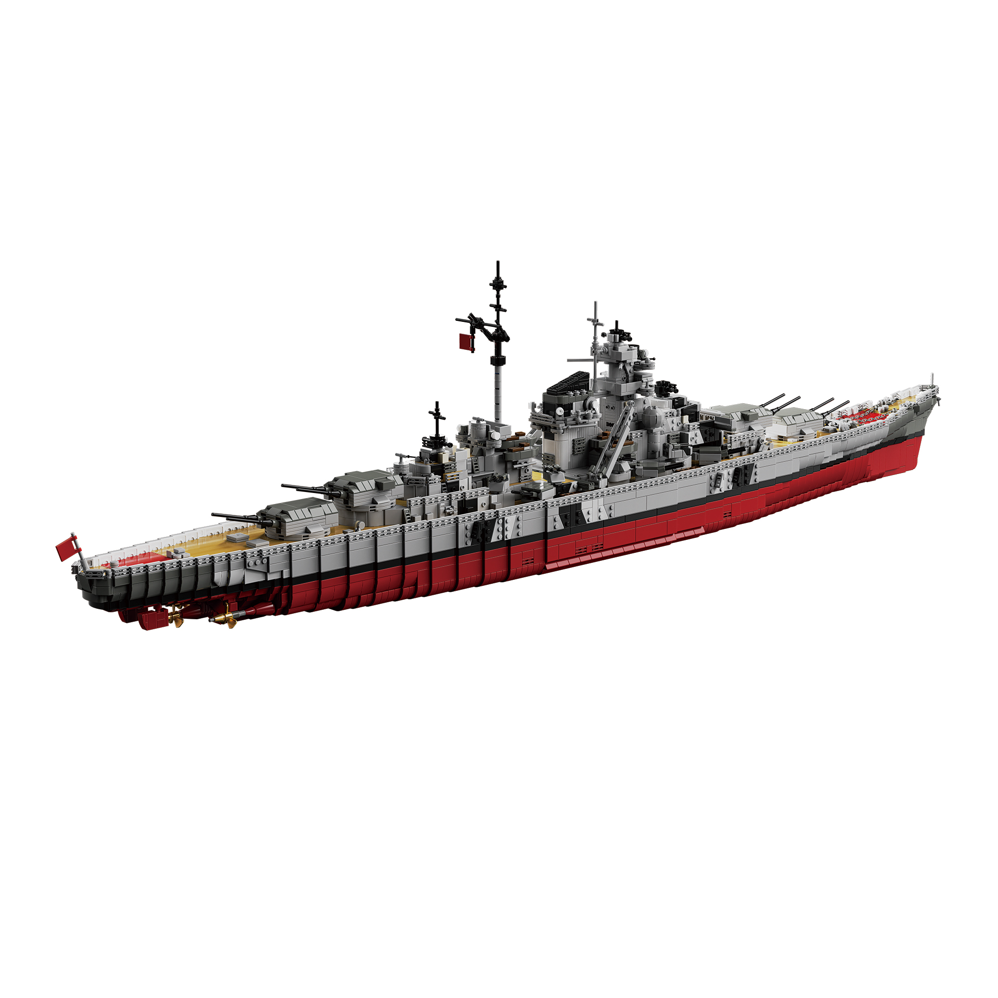 Customized 87000 Bismarck Battleship - YWOBB