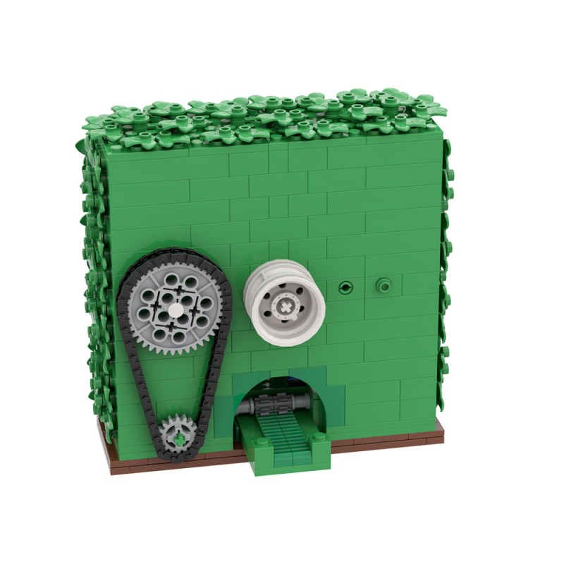 GOBRICKS MOC S0130 Homer backing into bush - YWOBB