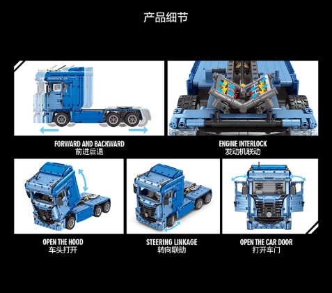 Eikee Y14006 1:14 Heavy duty truck - YWOBB