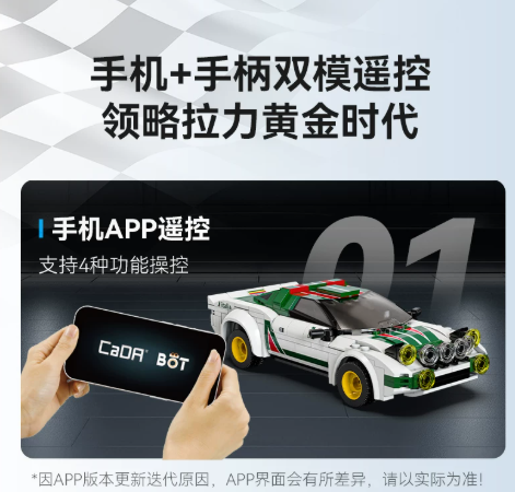 CADA C51066 1:20 Lancia HF Rally Car - YWOBB