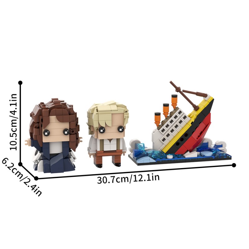 GOBRICKS MOC S1113 Titanic - YWOBB