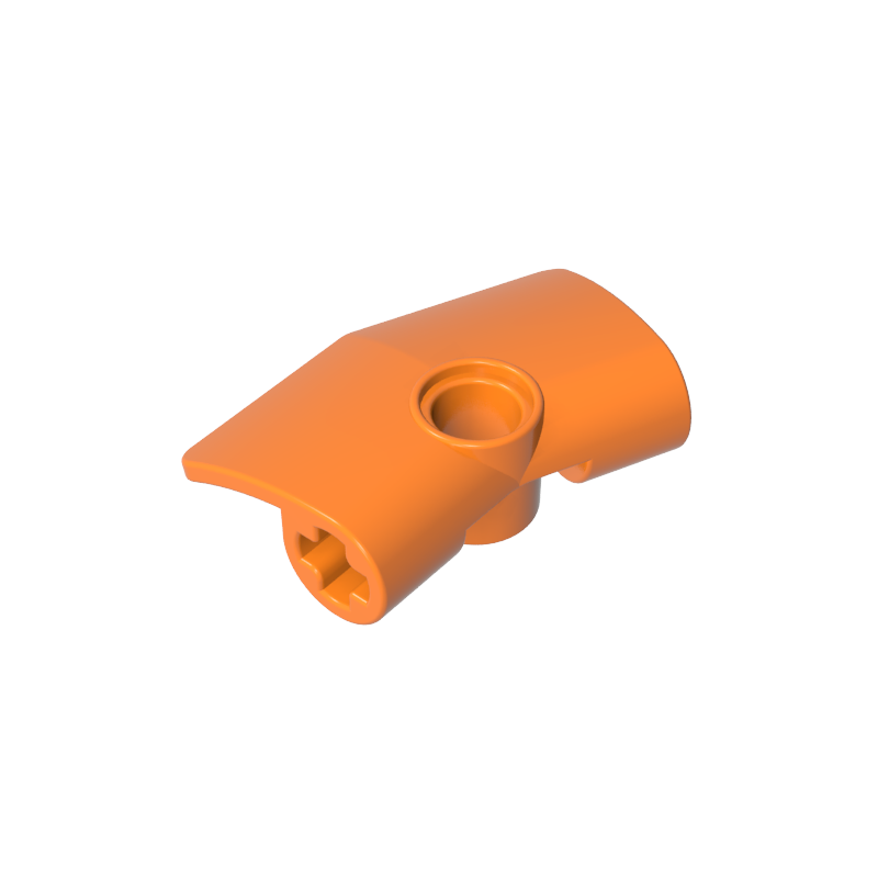 GOBRICKS GDS-90257 Technic Panel Curved # 3 2 x 3 x 1 Angled - YWOBB