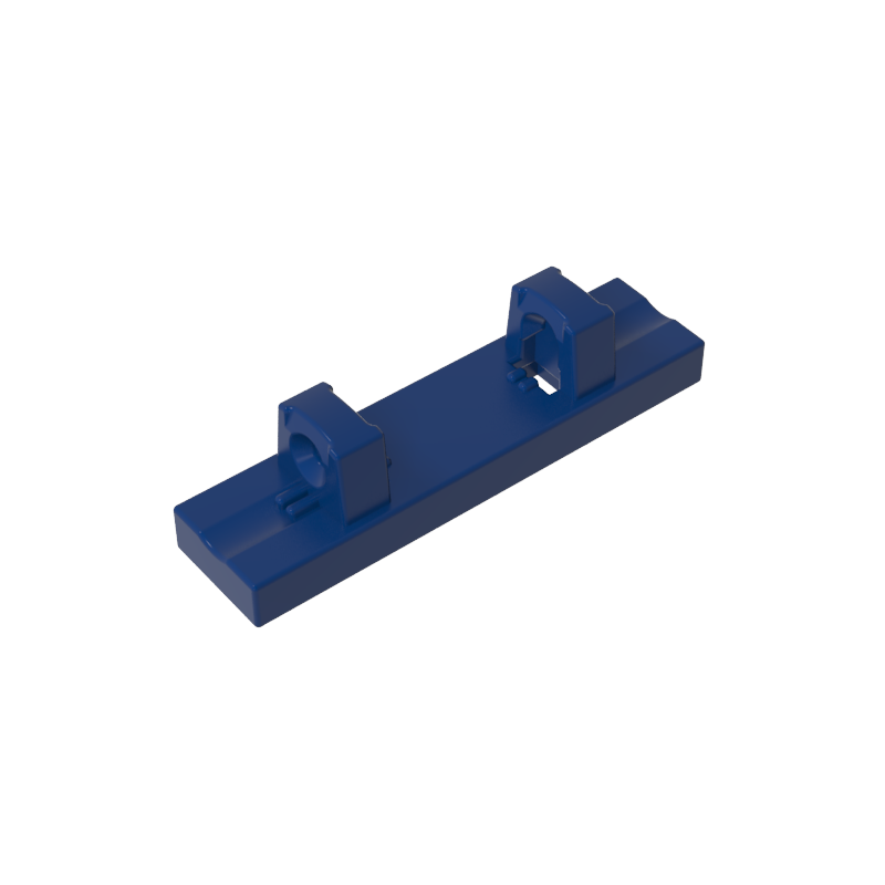 GOBRICKS GDS-1131 Hinge Tile 1 x 4 Locking Dual 1 Fingers on Top - YWOBB