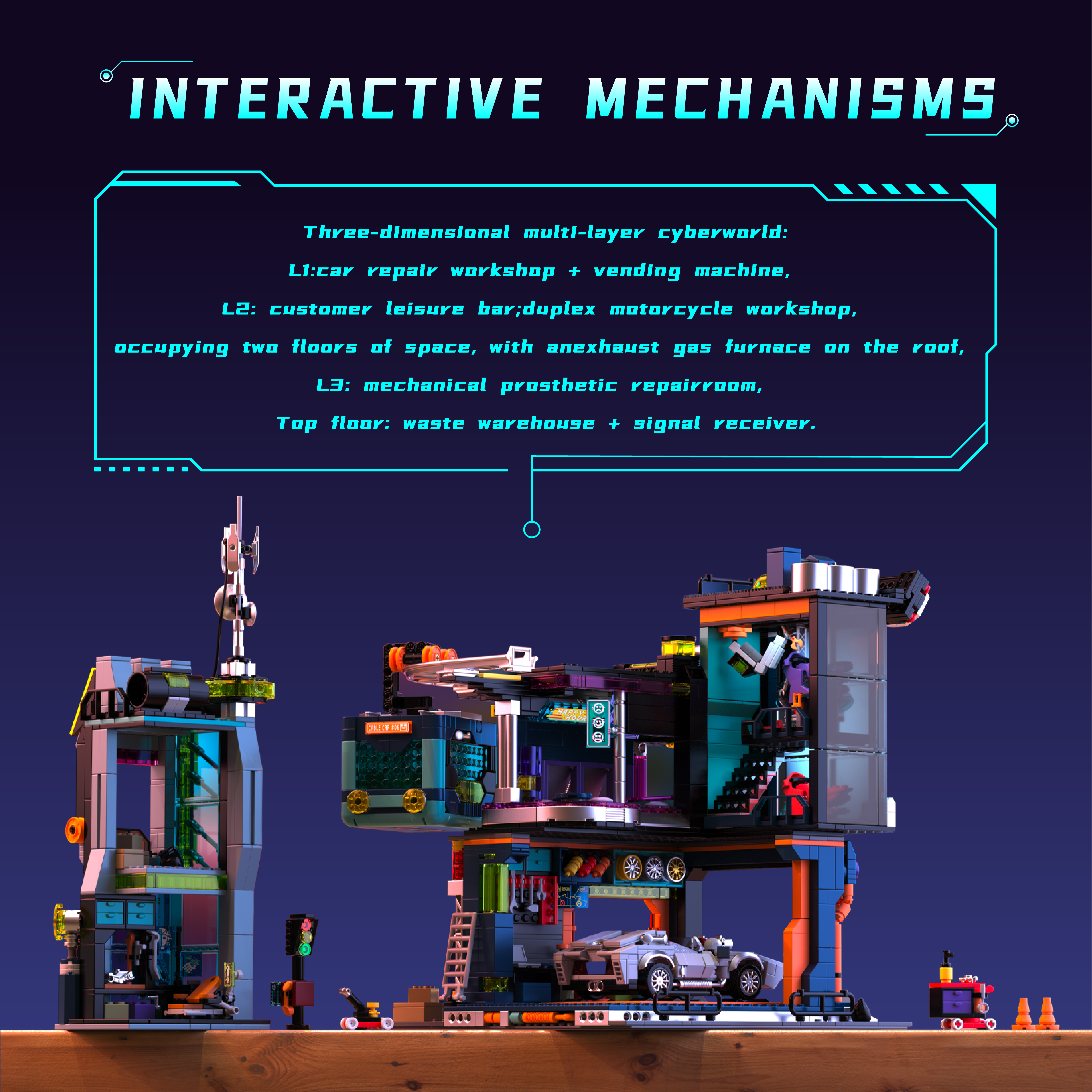 Iambrick 40104 Cyber Repair City - YWOBB