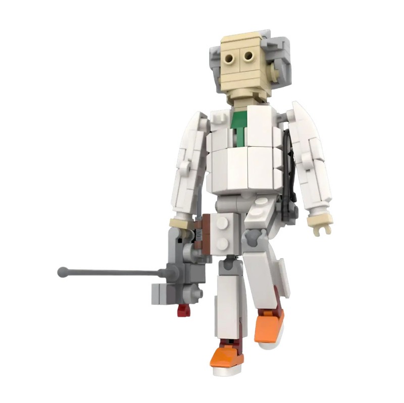 GOBRICKS MOC 211181 Doc Emmett Brown with RC Back to the future - YWOBB