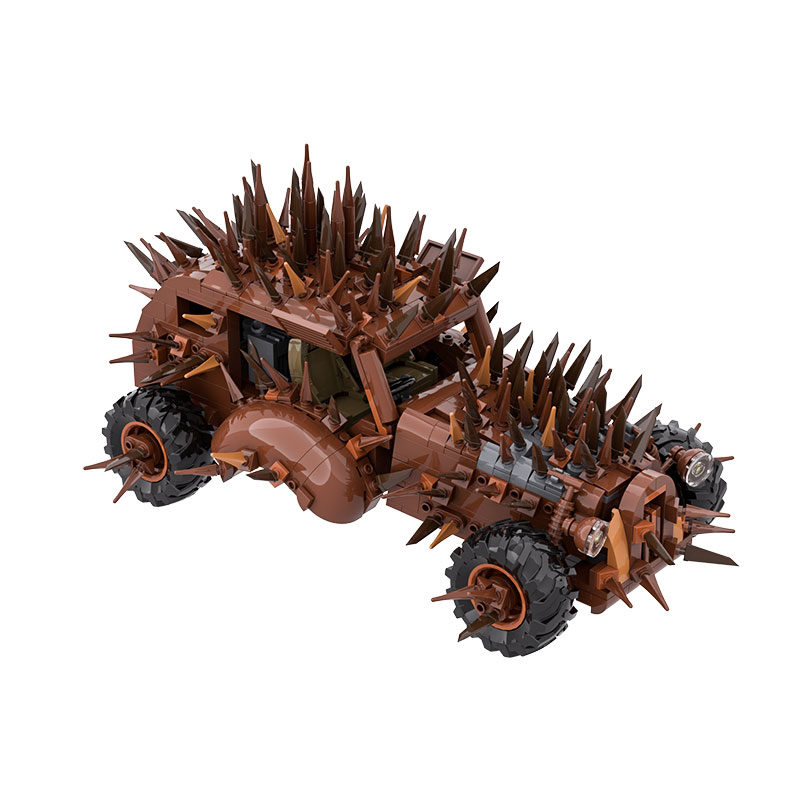 GOBRICKS MOC S1129 Mad Max Fury Road Plymouth Buzzard - YWOBB