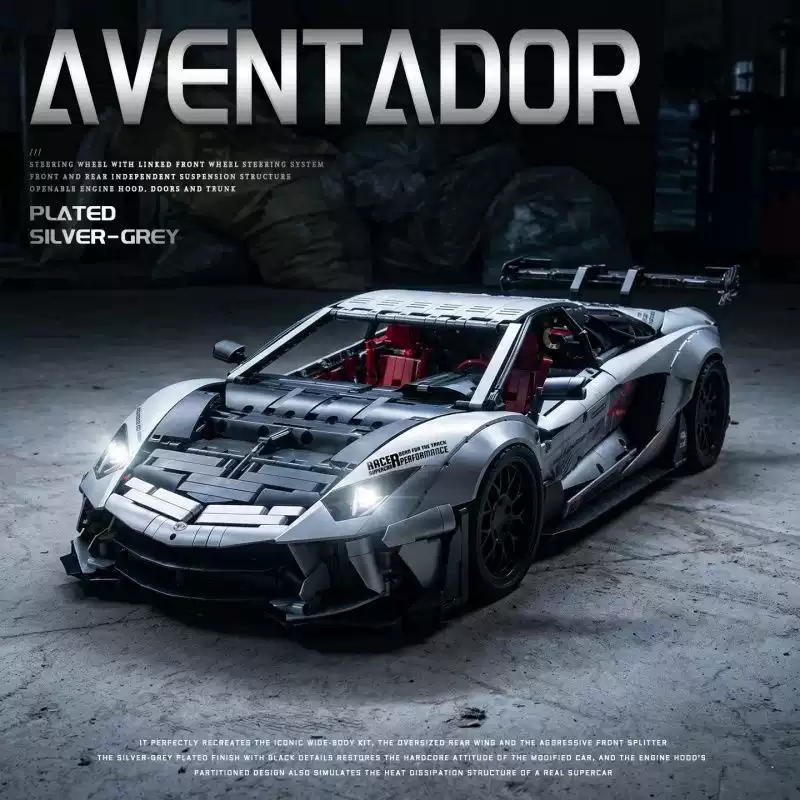 Small Angle JD042 Lamborghini Aventador LB Widebody SUPER CAR OVP US Warehouse Version - YWOBB