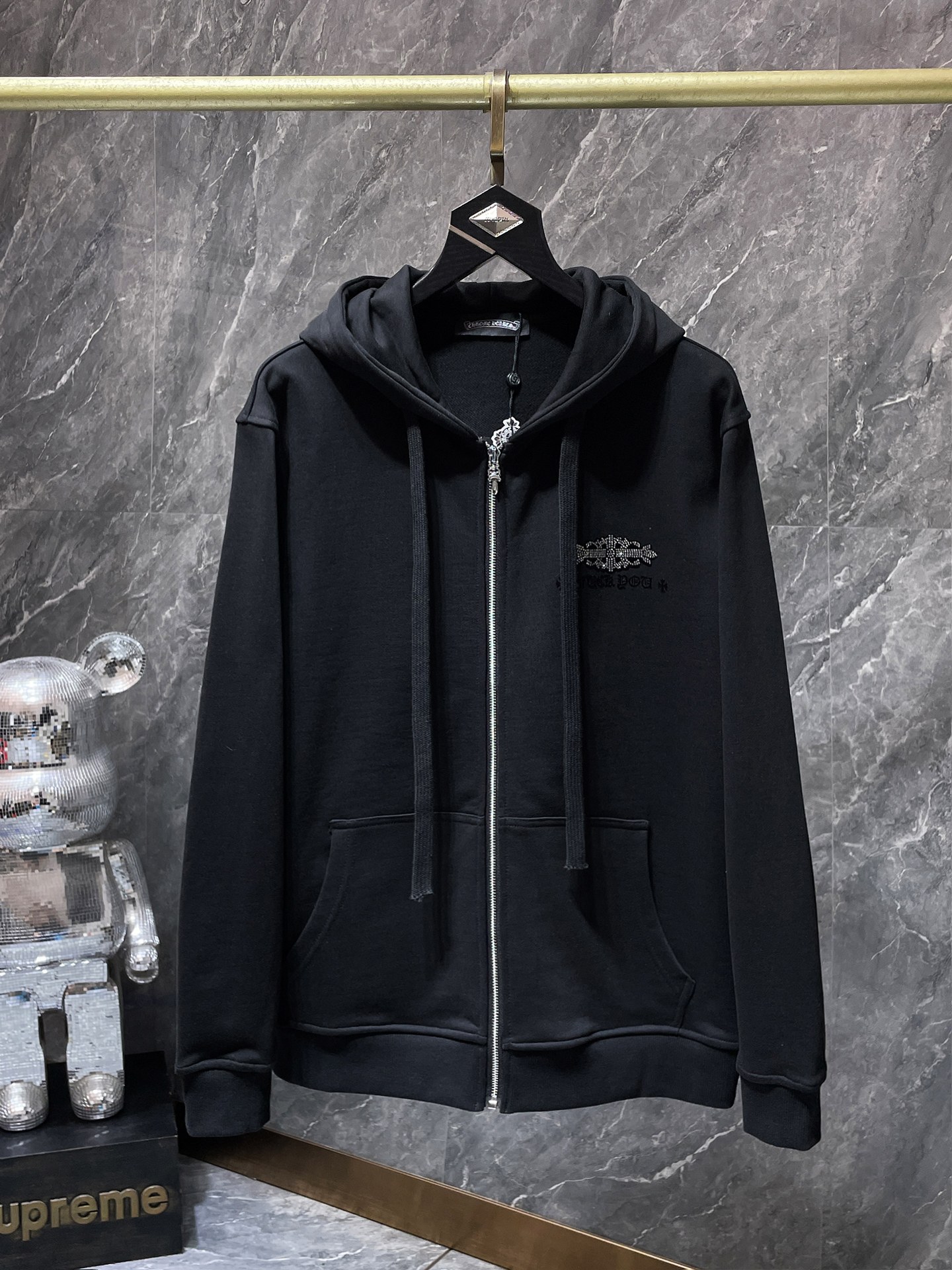 91_Chrome Heart hoodie