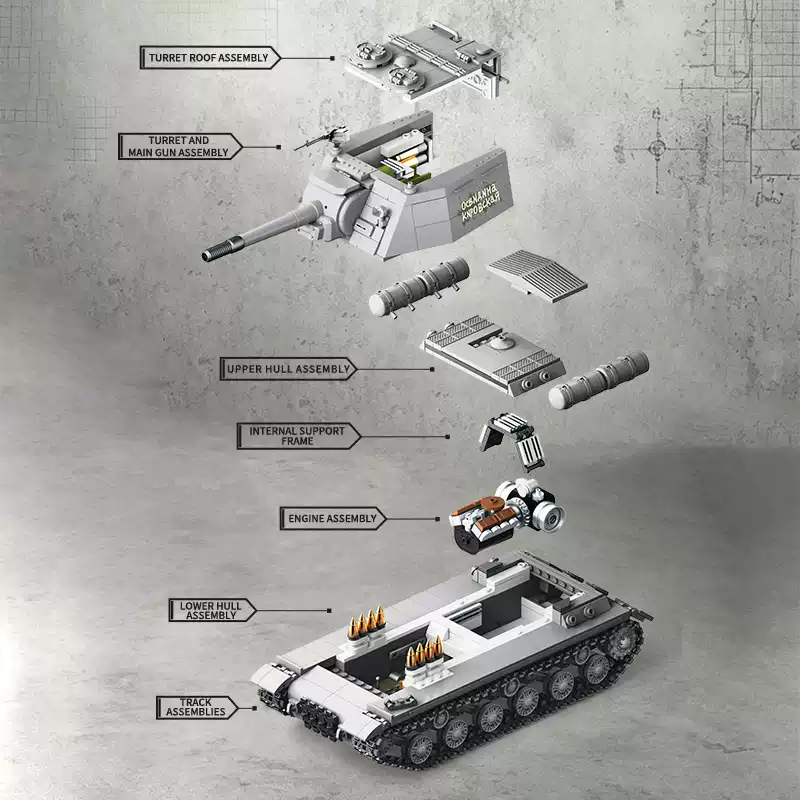 TK2 8009 HEAVY SELF-PROPELLED GUN ISU-152 - YWOBB