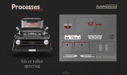 Eikee Y26013 Model Car-F100 - YWOBB