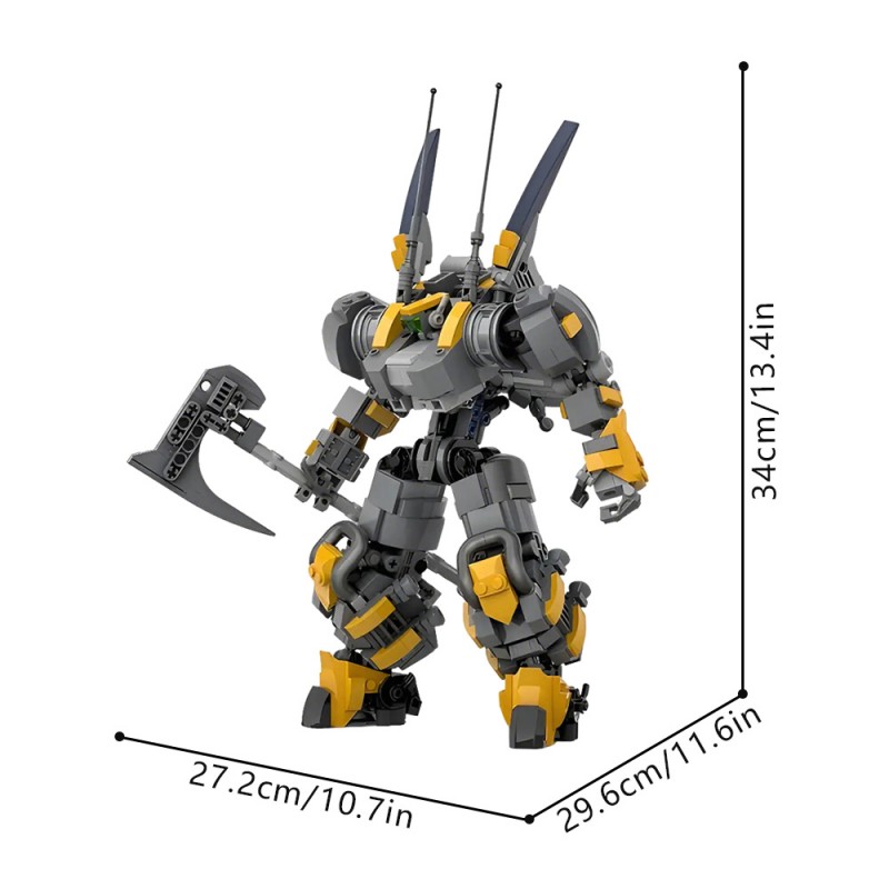 GOBRICKS MOC 257302 Raider - YWOBB