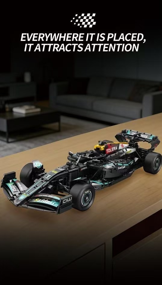 Reobrix 11040 1:8 F1 Racing Car - YWOBB
