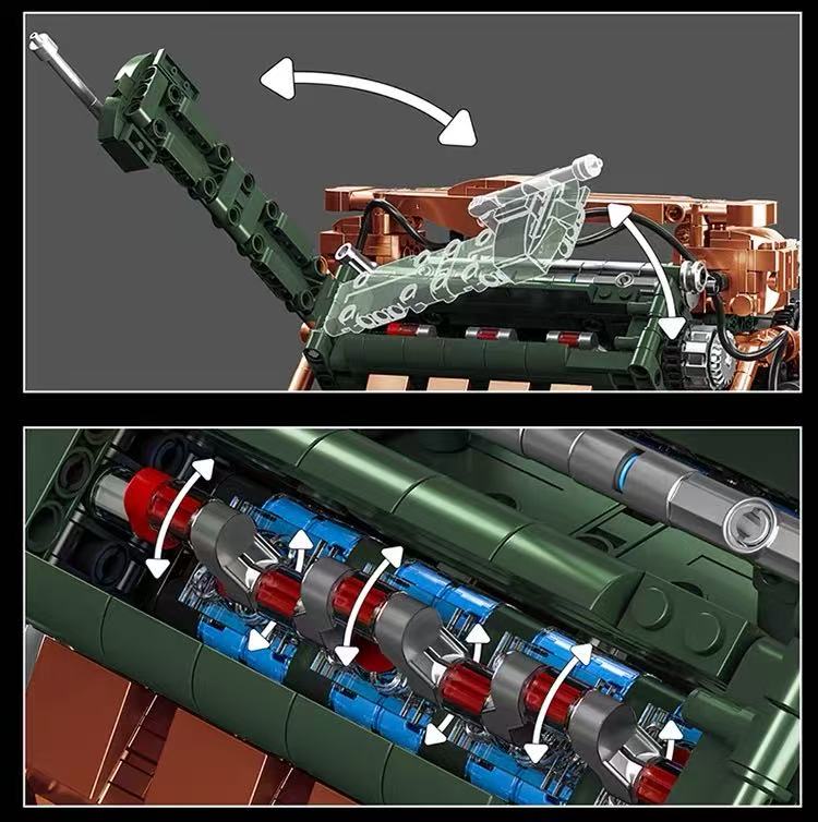 12GO 95010 Sherman GAA V8 TANK ENGINE - YWOBB