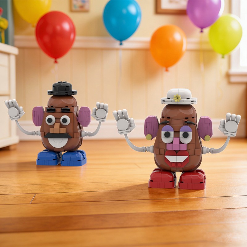 GOBRICKS MOC S0119 Mr. Potato Head - YWOBB