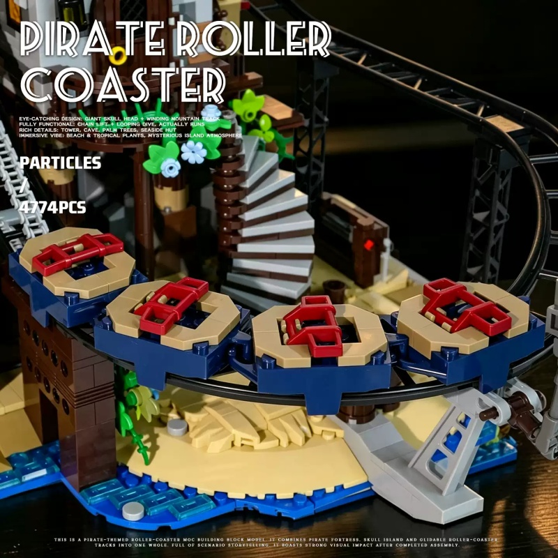 Small Angle JD155 PIRATE ROLLER COASTER - YWOBB