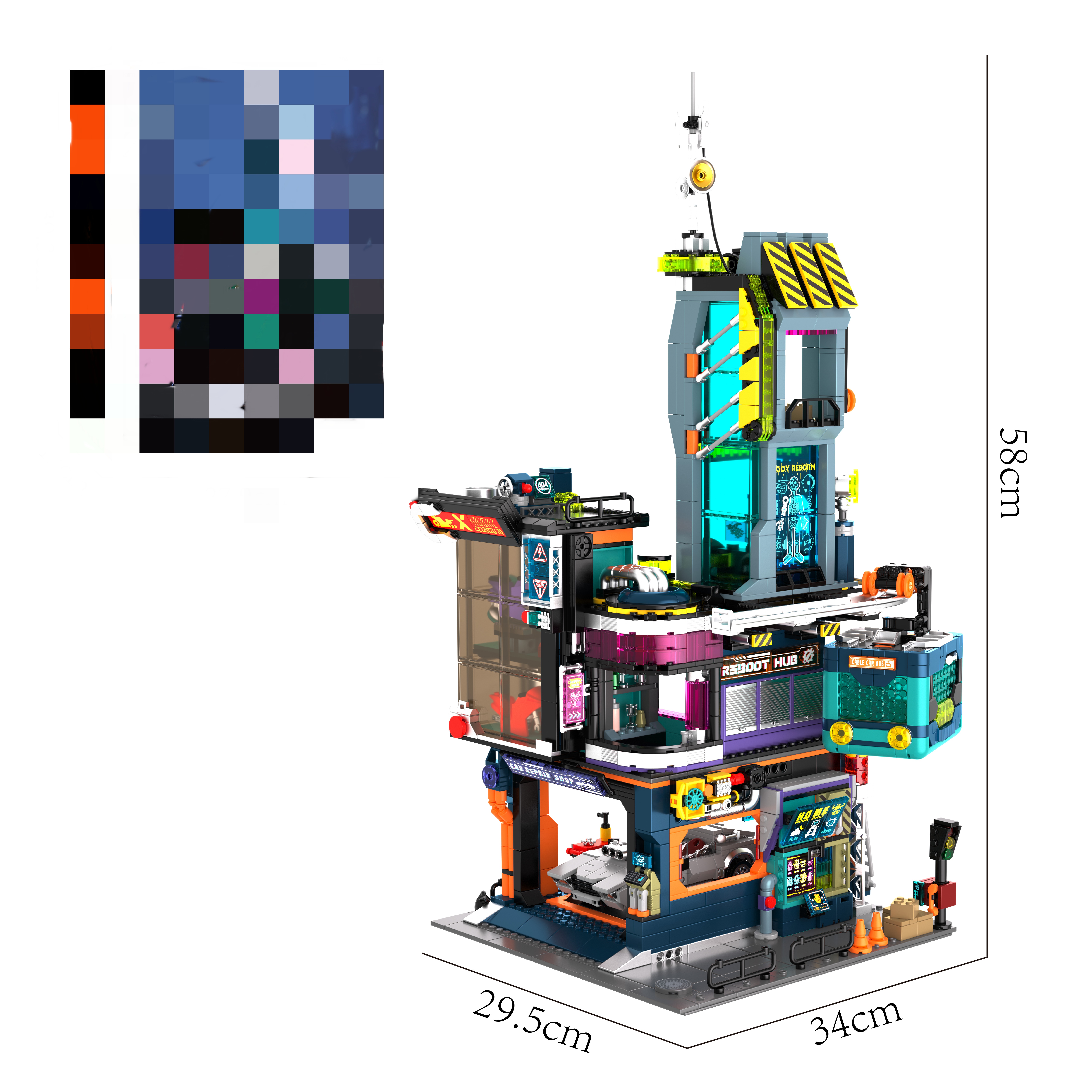 Iambrick 40104 Cyber Repair City - YWOBB