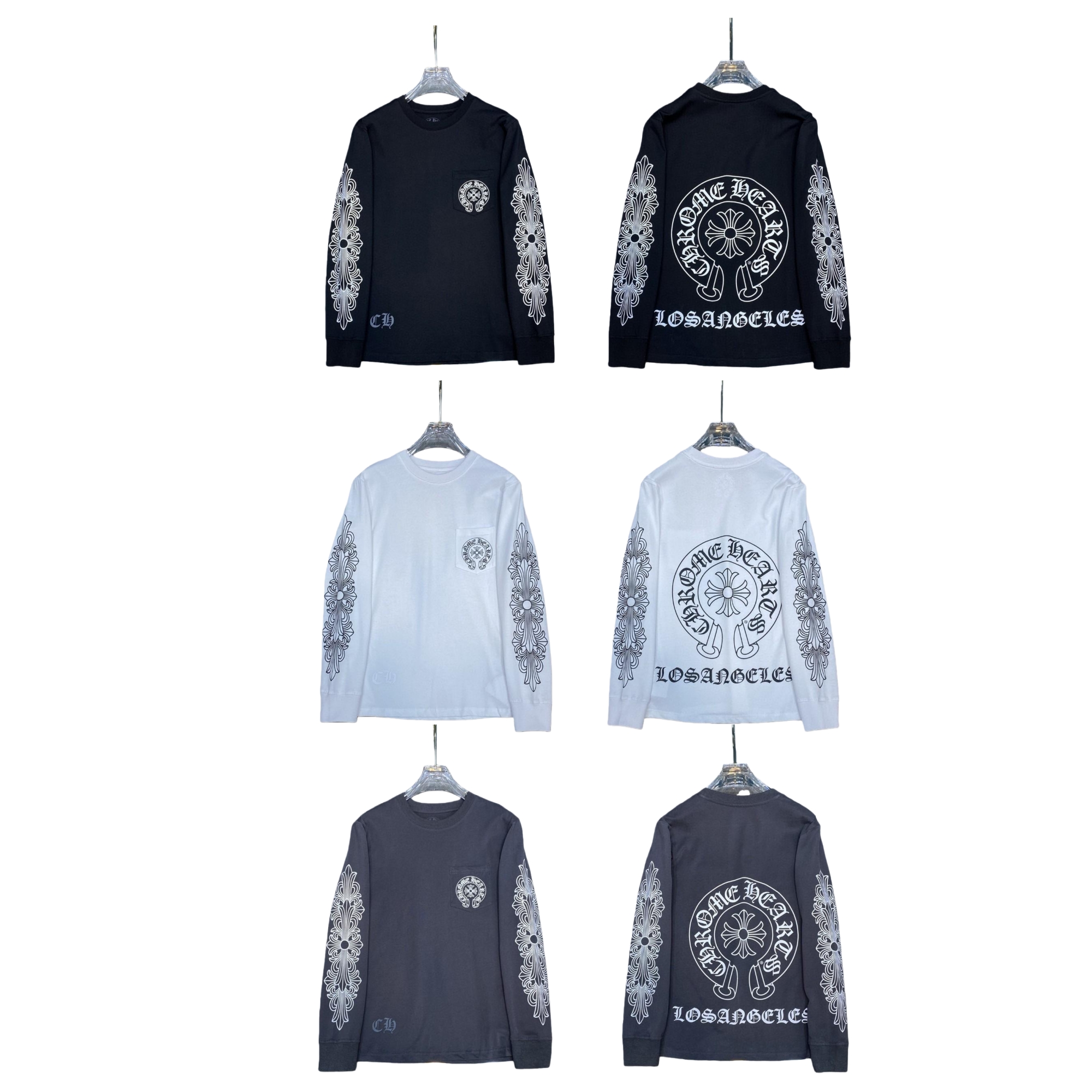 18_Chrome Heart Long Sleeves