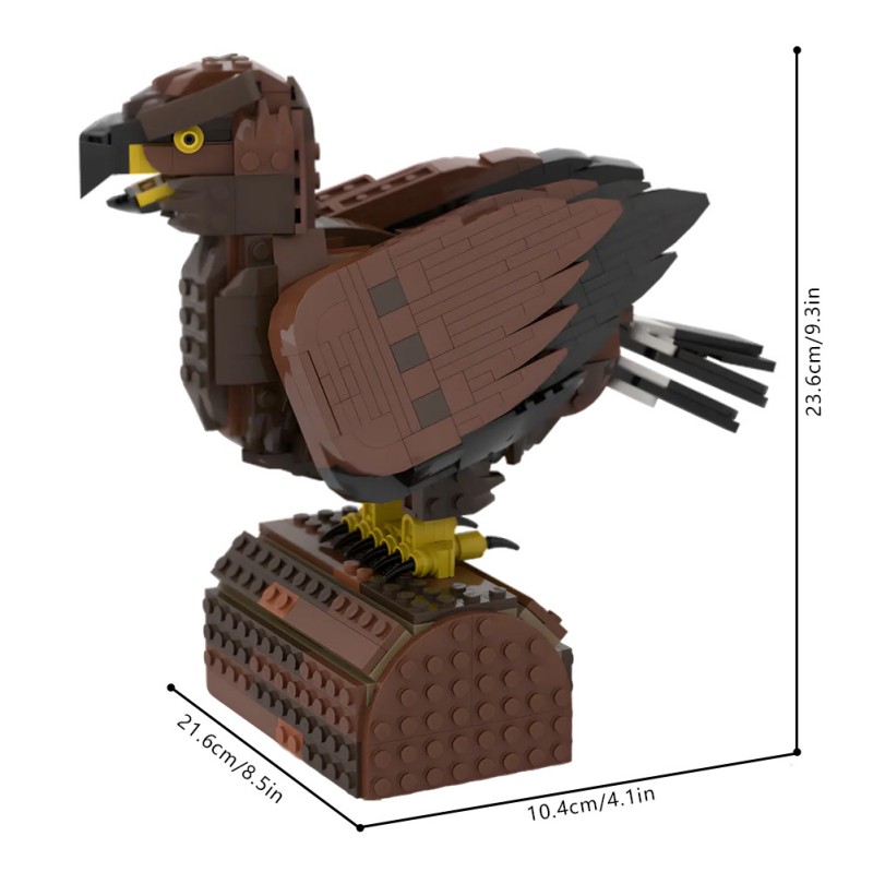 GOBRICKS MOC 212910 Golden Eagle - YWOBB