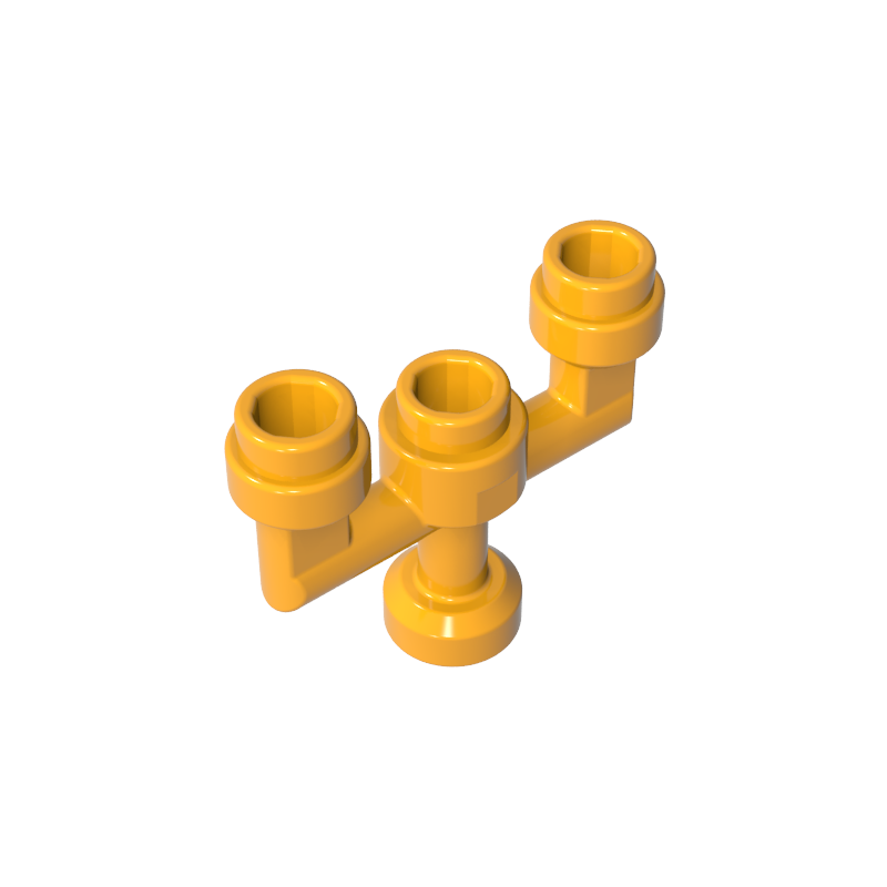 GOBRICKS GDS-90370 Minifigure Utensil Candlestick / Candelabra - YWOBB