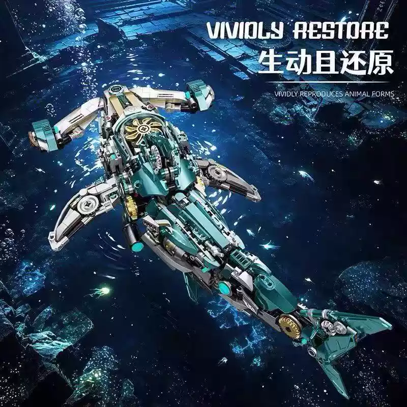 MJ 13154 Mechanical HAMMERHEAO SHARK - YWOBB