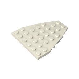 GOBRICKS GDS-770  Plate 7 x 6 with Stud Notches - YWOBB