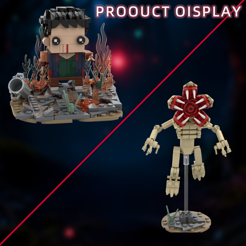 GOBRICKS MOC S0134 Stranger Things Will's awakening - YWOBB