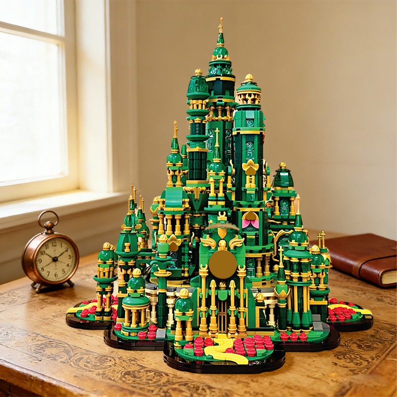 GOBRICKS MOC 241626 Emerald City Wizard's Palace - YWOBB