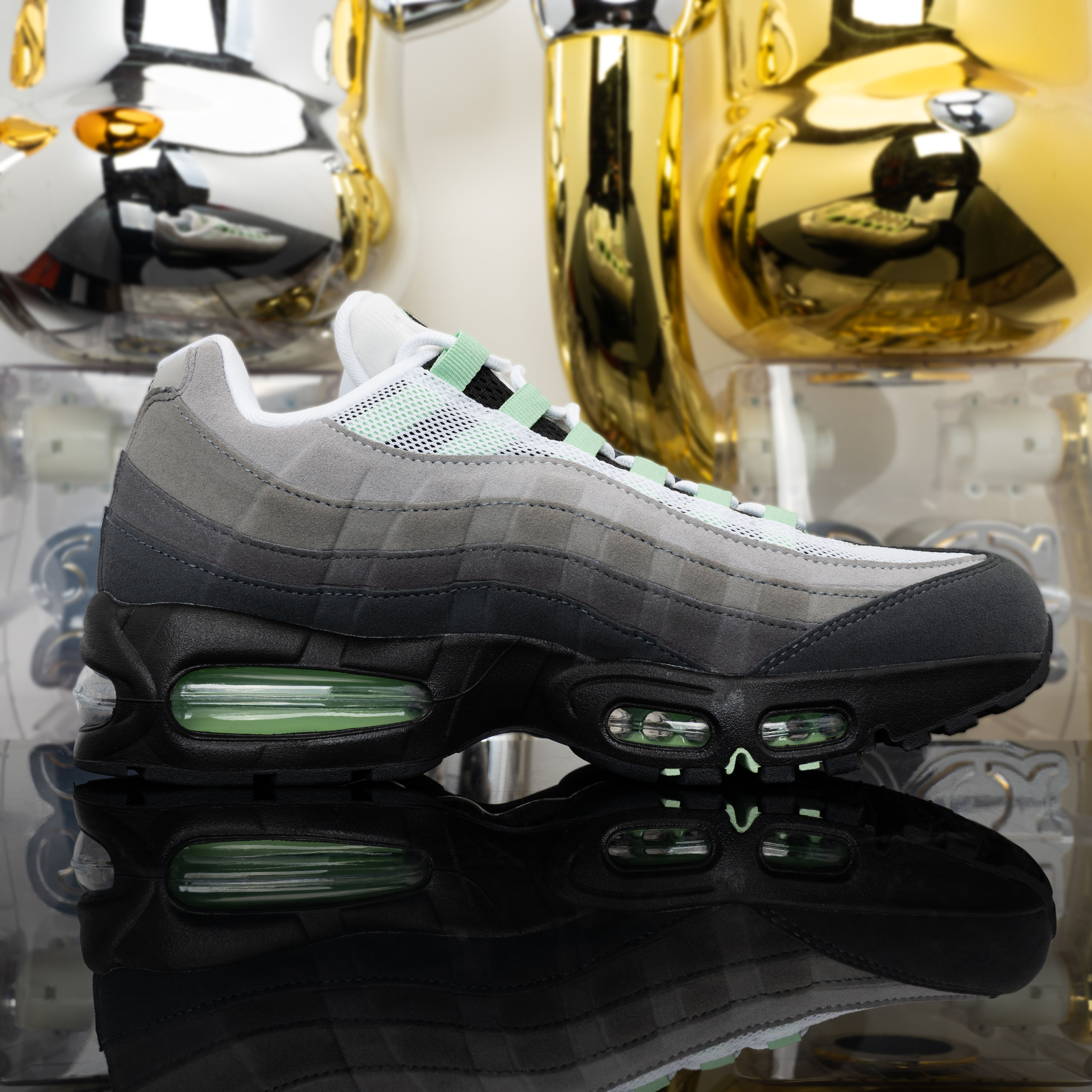 Nike Air Max 95 Big Bubble Black Fresh Mint HJ5996-005