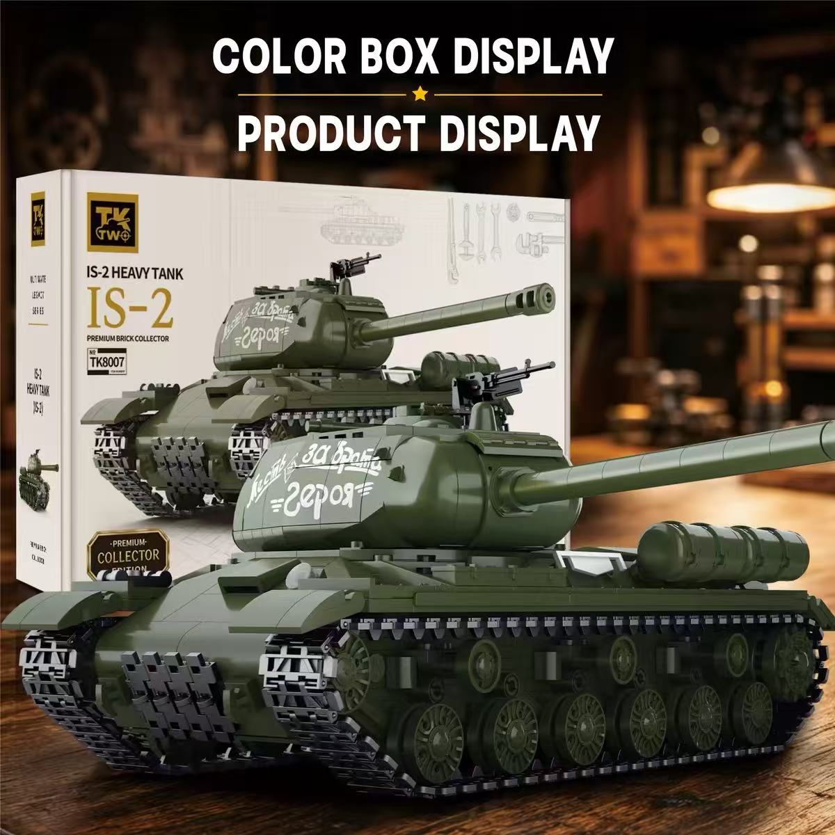 TK2 8007 IS-2 HEAVY TANK - YWOBB