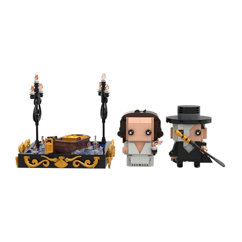 GOBRICKS MOC S1098 The Phantom of the Opera - YWOBB