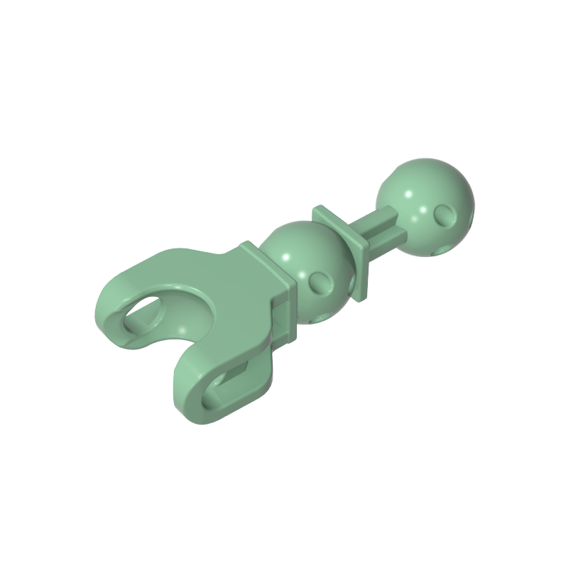 GOBRICKS GDS-1207 Hero Factory Arm / Leg with Ball Joint on Axle and Ball Socket - YWOBB