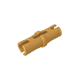 GOBRICKS GDS-2139 Pin with Short Friction Ridges Length 15.7 POM - YWOBB