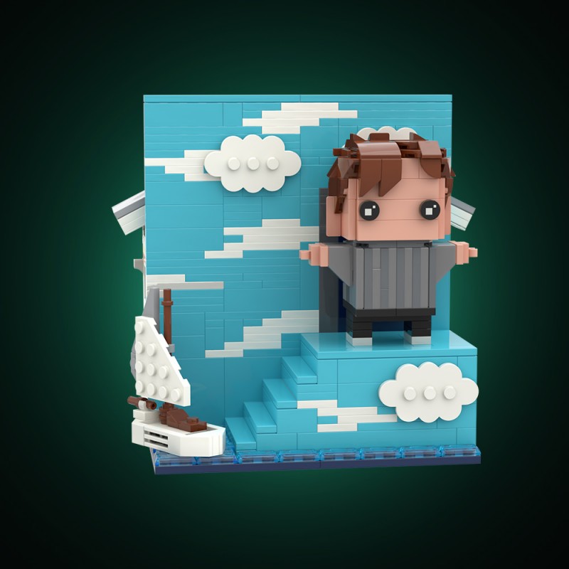GOBRICKS MOC S1099 The Truman Show - YWOBB