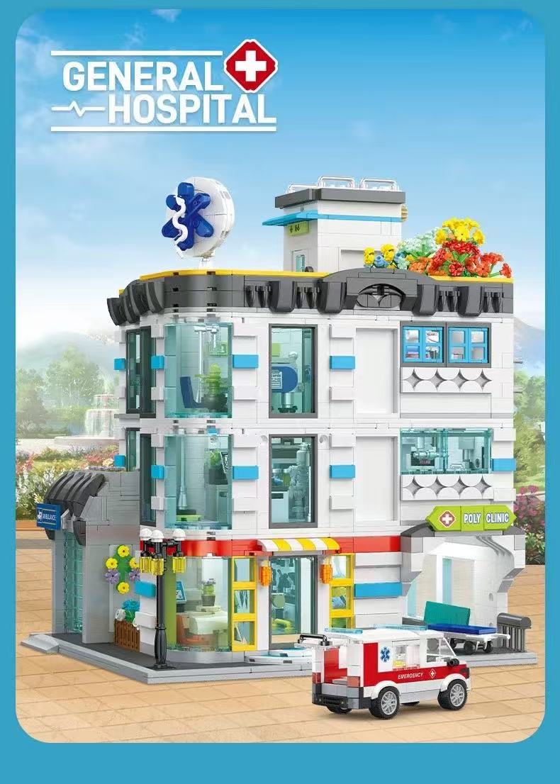 JIE STAR JJ9211 General Hospital Include Lights - YWOBB