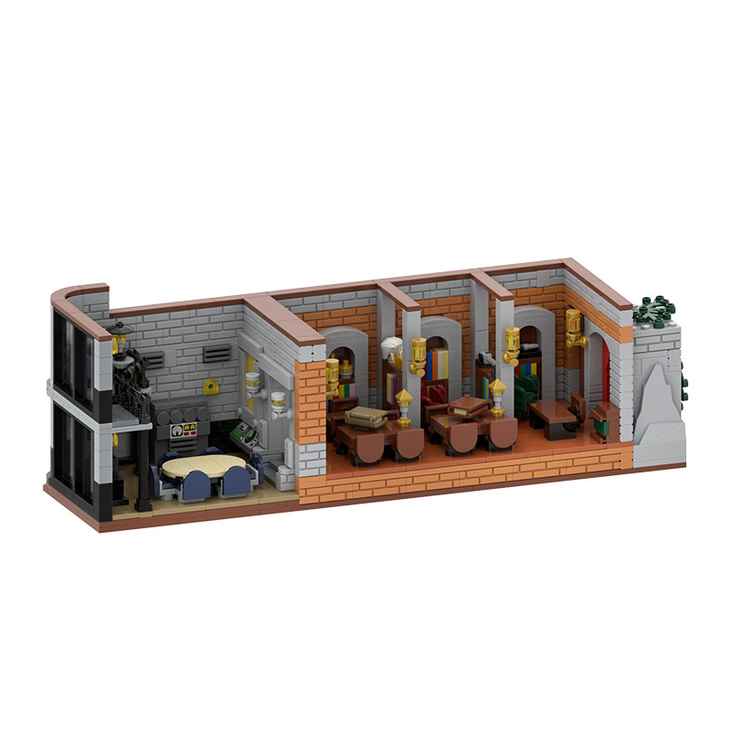GOBRICKS MOC S1119 Supernatural Men of Letters Bunker - YWOBB