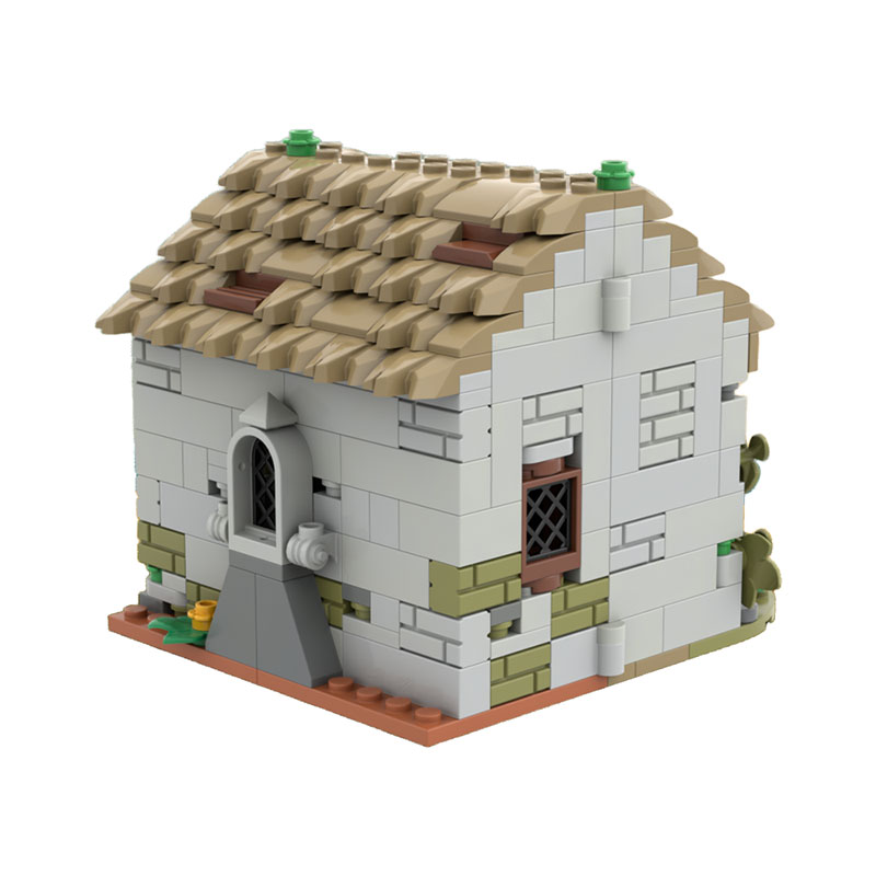 GOBRICKS MOC 253565 Basic Medieval Home - YWOBB