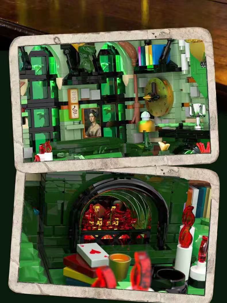 Xbert 66192 Harry Potter Slytherin Common Room with Lights - YWOBB
