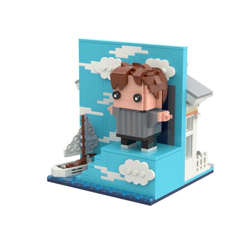 GOBRICKS MOC S1099 The Truman Show - YWOBB