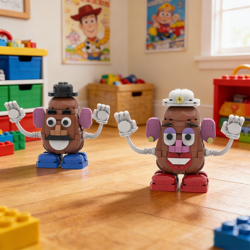 GOBRICKS MOC S0119 Mr. Potato Head - YWOBB