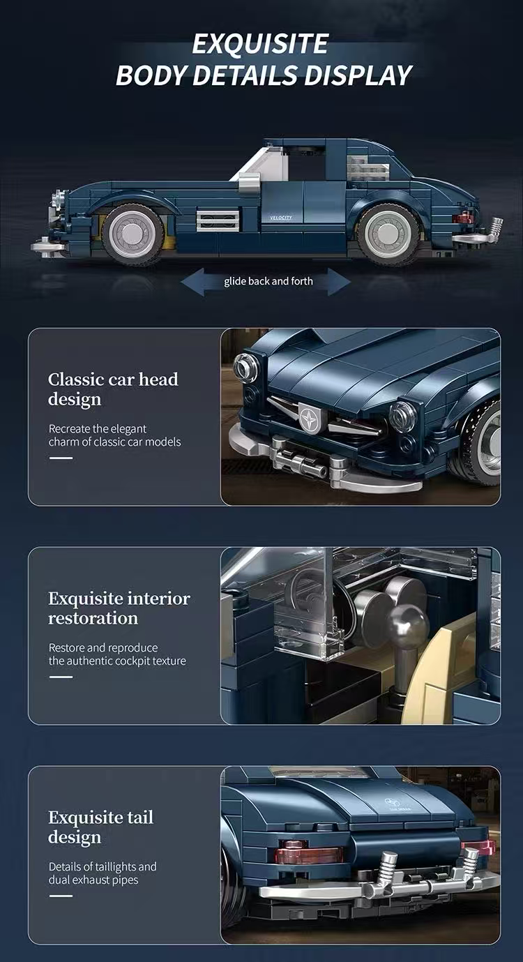 Small Angle JD156 Mercedes-Benz 300 SL - YWOBB