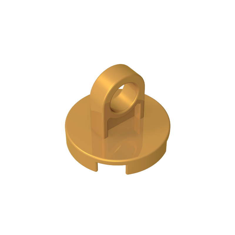 GOBRICKS GDS-1152 Round 2 x 2 with Lifting Ring Thin - YWOBB