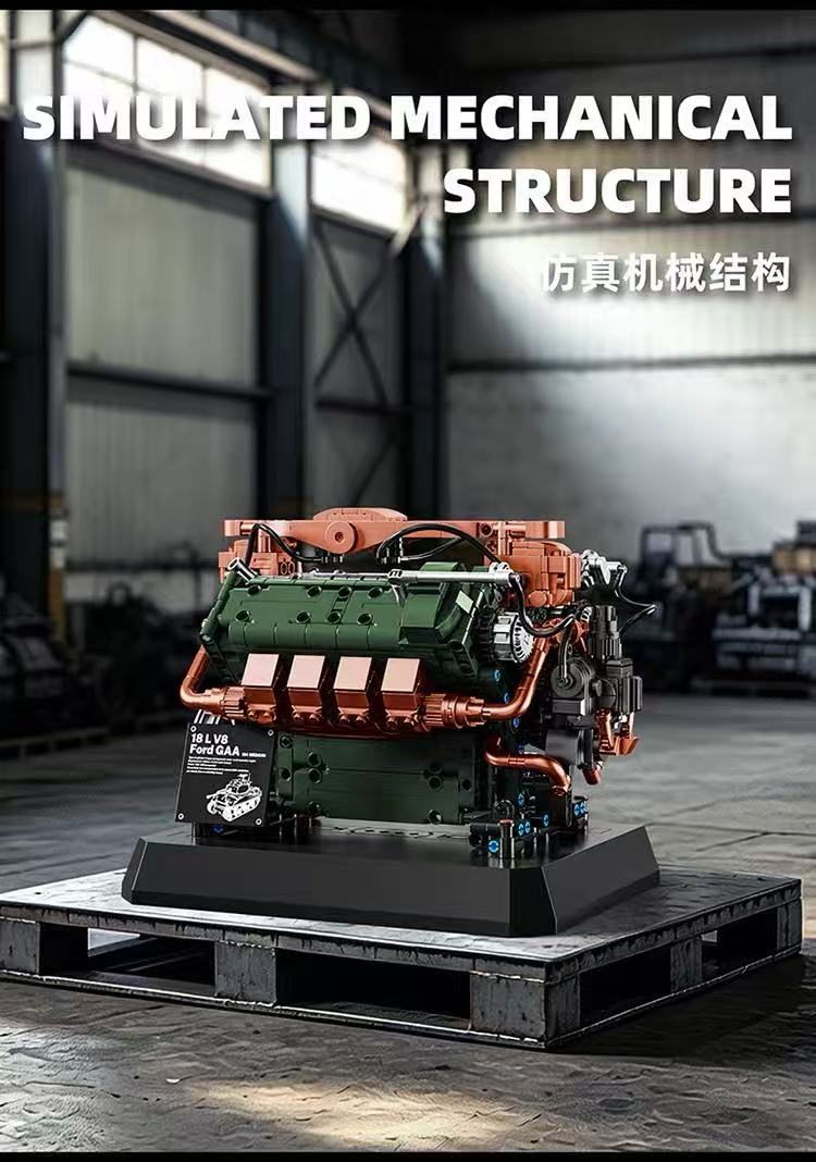 12GO 95010 Sherman GAA V8 TANK ENGINE - YWOBB