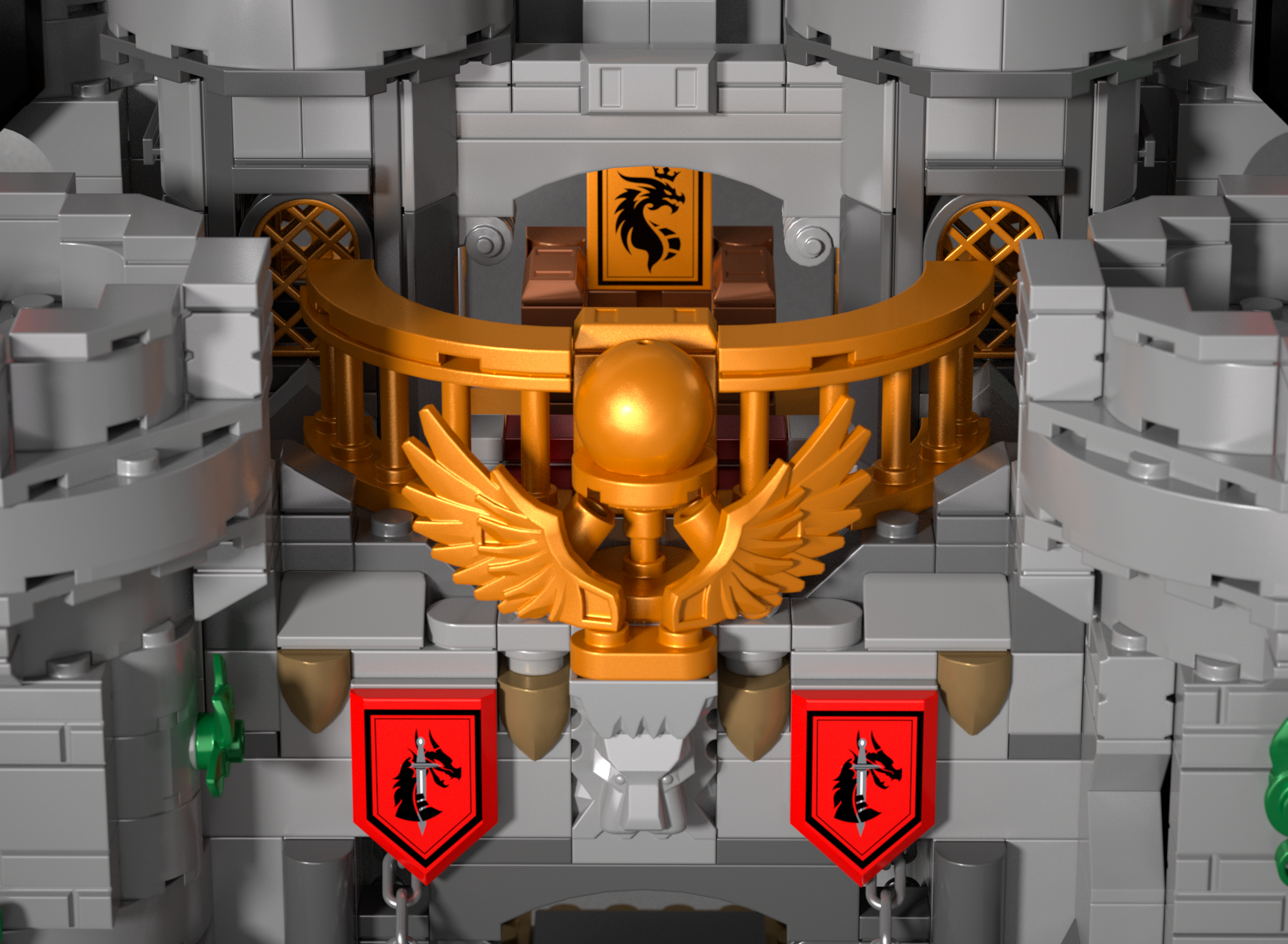 Iambrick 40211 Sword of Holy Spirit Castle - YWOBB